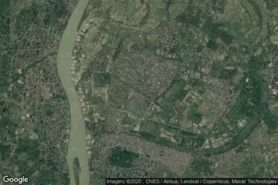 Vue aérienne de Kanchrapara
