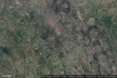 Vue aérienne de Jharia
