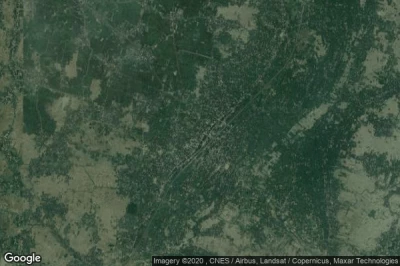 Vue aérienne de Jaynagar-Majilpur