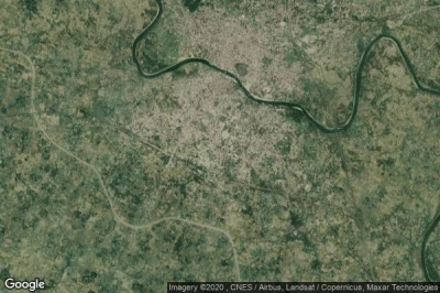 Vue aérienne de Jaunpur