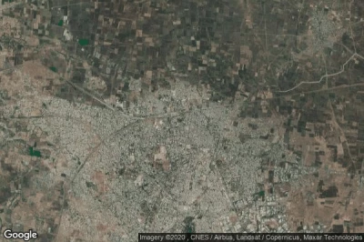 Vue aérienne de Jalgaon