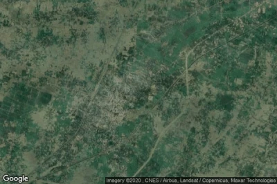 Vue aérienne de Islampur