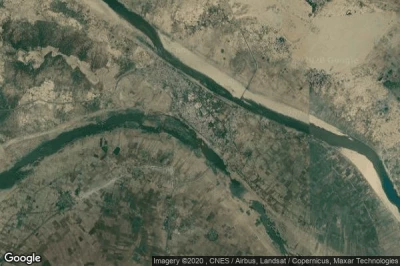 Vue aérienne de Hamirpur