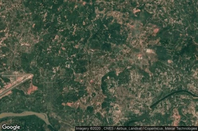 Vue aérienne de Gurpur