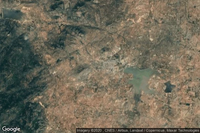 Vue aérienne de Gudibanda