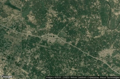 Vue aérienne de Goshainganj