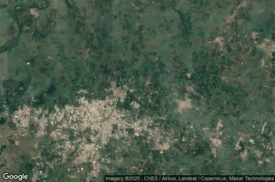 Vue aérienne de Gobichettipalayam