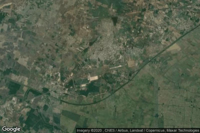 Vue aérienne de Gannavaram