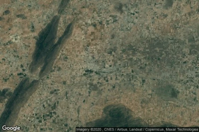 Vue aérienne de Gangavalli