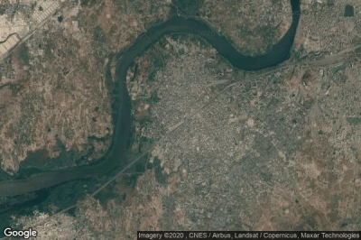 Vue aérienne de Dombivli