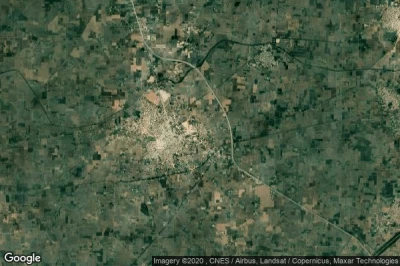 Vue aérienne de Dhanaula