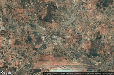 Vue aérienne de Devanhalli