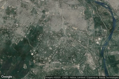 Vue aérienne de Connaught Place
