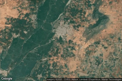 Vue aérienne de Chinnamanur