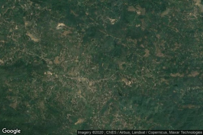 Vue aérienne de Chelakara
