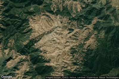 Vue aérienne de Champawat
