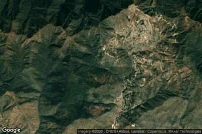 Vue aérienne de Bomdila