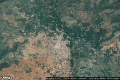 Vue aérienne de Bodinayakkanur