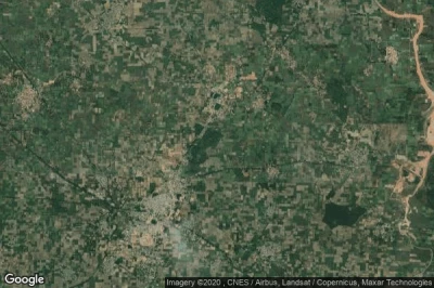 Vue aérienne de Bilaspur