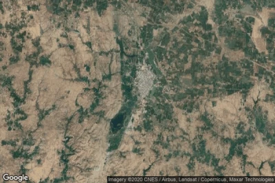 Vue aérienne de Bhindar