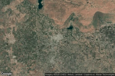 Vue aérienne de Bhanpura