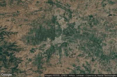 Vue aérienne de Bhainsdehi