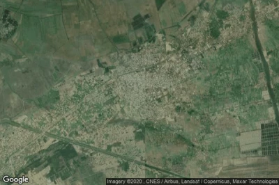 Vue aérienne de Bapatla
