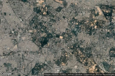 Vue aérienne de Bangalore