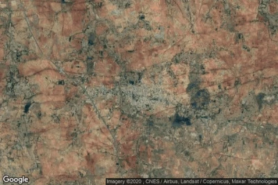 Vue aérienne de Bagepalli