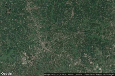 Vue aérienne de Angamali