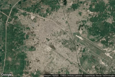 Vue aérienne de Ambala