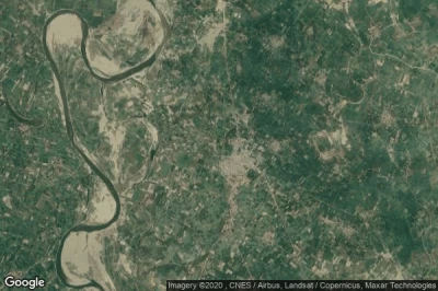 Vue aérienne de Allahganj