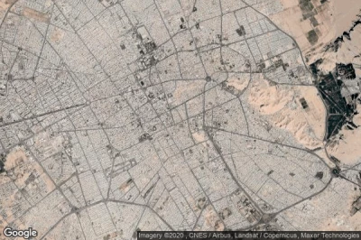 Vue aérienne de Kerman