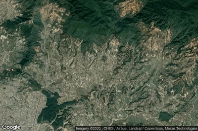 Vue aérienne de Kathmandu