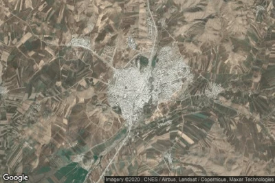 Vue aérienne de Kamyaran