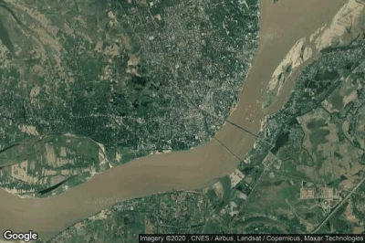 Vue aérienne de Sagaing