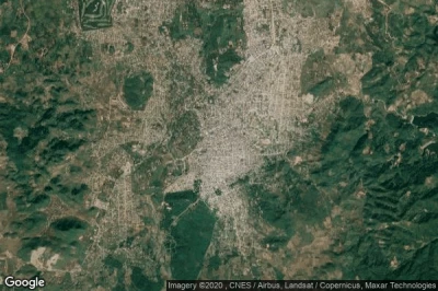 Vue aérienne de Lashio