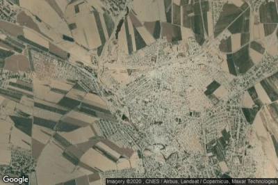 Vue aérienne de Guzor Shahri