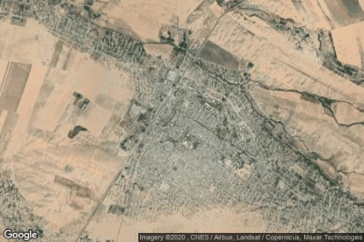 Vue aérienne de Qamashi Shahri