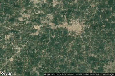 Vue aérienne de Ahmadpur Sial