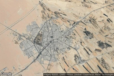 Vue aérienne de Damghan