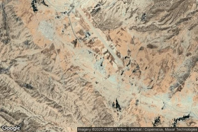 Vue aérienne de Cheshmeh Kabūd