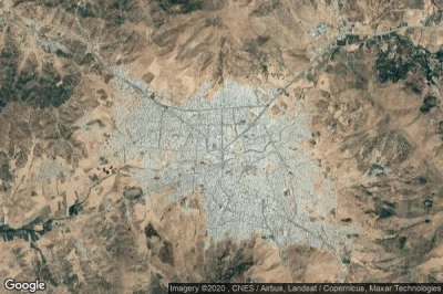 Vue aérienne de Baneh