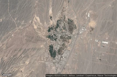 Vue aérienne de Ardestan