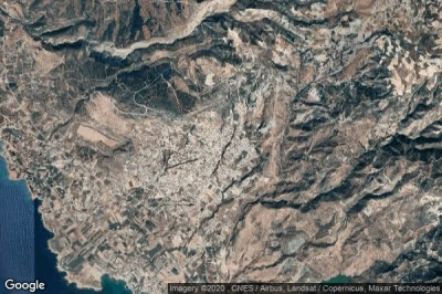 Vue aérienne de Peyia