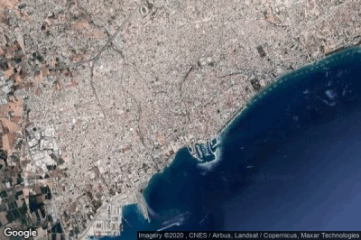 Vue aérienne de Limassol