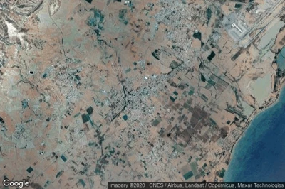 Vue aérienne de Kiti