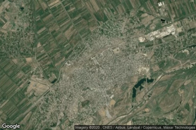 Vue aérienne de Imishli