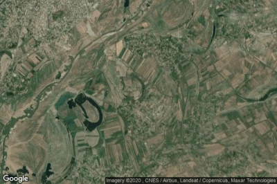 Vue aérienne de Imishli Rayon