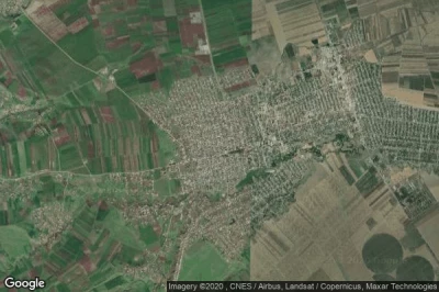 Vue aérienne de Dzhalilabad